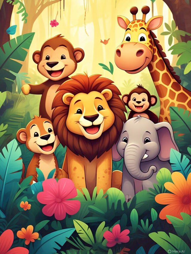 Meet the Wild Animals – Jungle Friends for Kids