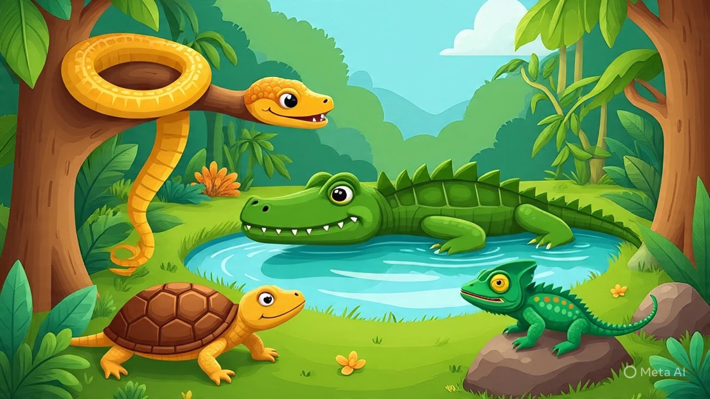 Different Types of Reptiles for Kids