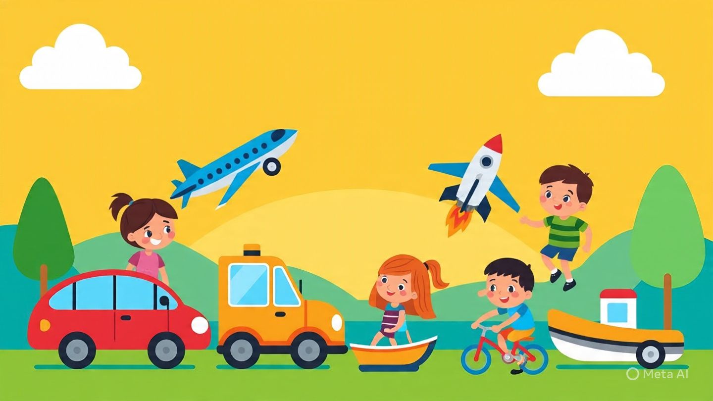 Modes of Transportation for Kids