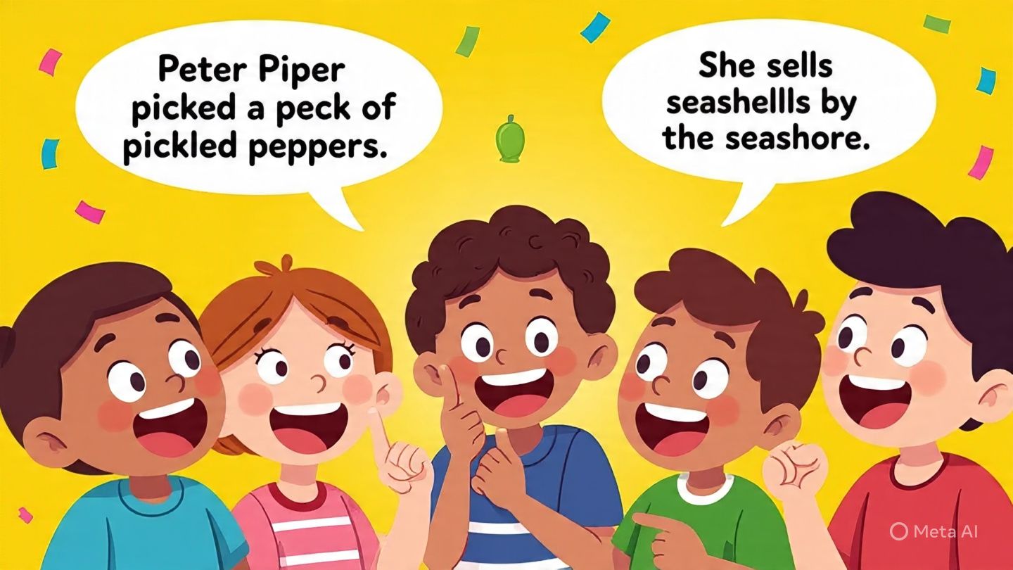 10 Easy Tongue Twisters for Kids