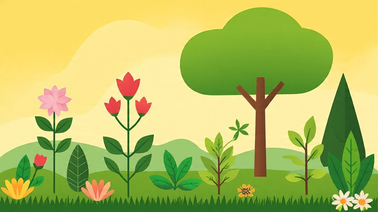 Different Types of Plants for Kids