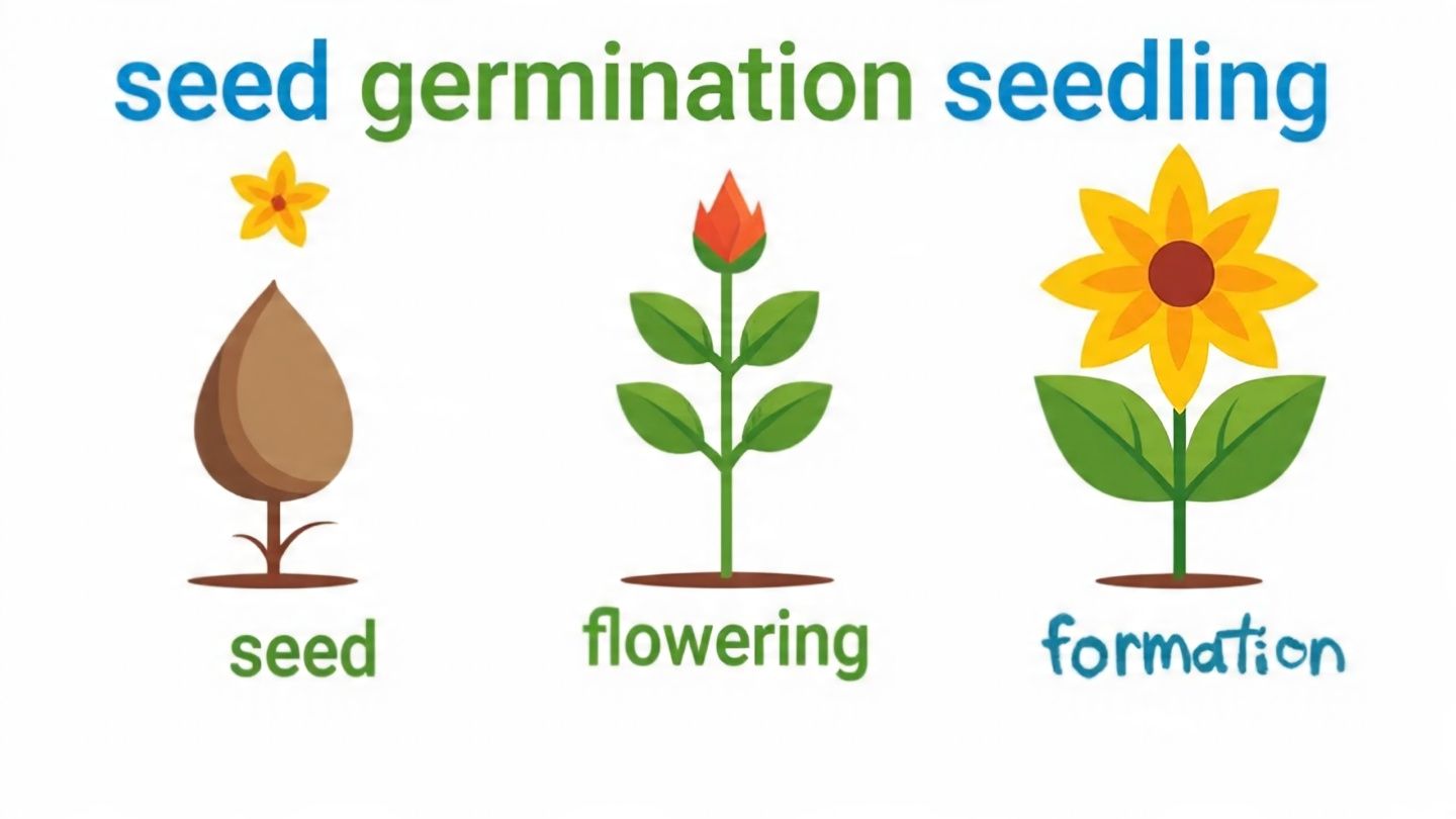 Understanding Life Cycle of a Plant for Kids