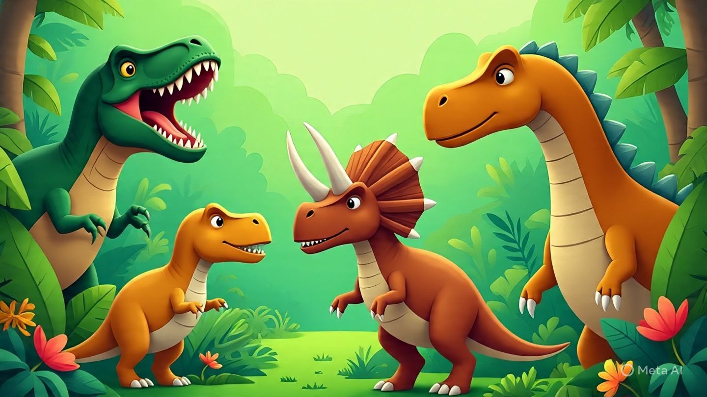 Types of Dinosaurs for Kids